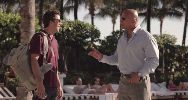 The Rock’s new HBO show, Ballers, looks pretty dope…